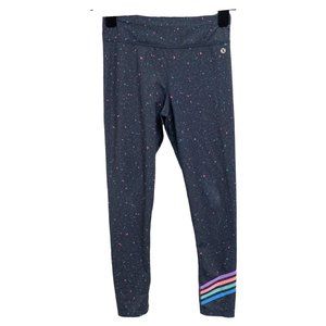 X Xersion Quick Dry girls legging gray multicolor size M (10-12)